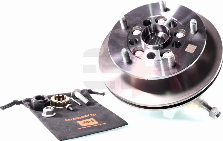 GH GH-282543V - Поворотний кулак, підвіска колеса autozip.com.ua