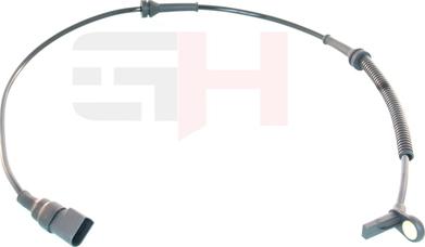 GH GH-702501 - Датчик ABS, частота обертання колеса autozip.com.ua