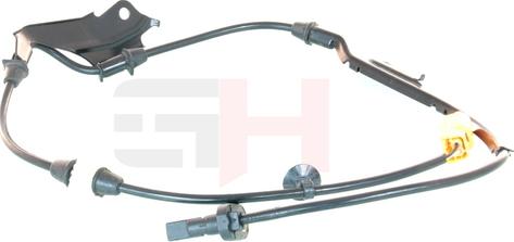 GH GH-702694H - Датчик ABS, частота обертання колеса autozip.com.ua