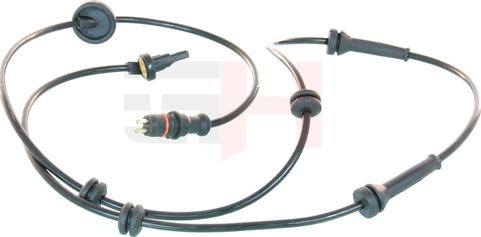 GH GH-702305V - Датчик ABS перед. лівий Fiat Doblo 01- autozip.com.ua