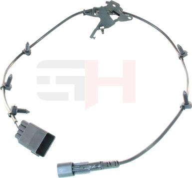 GH GH-712567V - Датчик ABS, частота обертання колеса autozip.com.ua