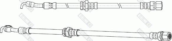 Girling 9004948 - Гальмівний шланг autozip.com.ua