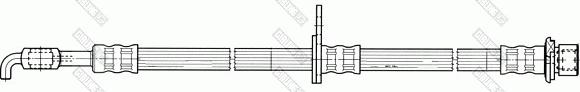 Girling 9004933 - Гальмівний шланг autozip.com.ua