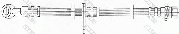 Girling 9004448 - Гальмівний шланг autozip.com.ua