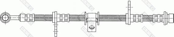 Girling 9004404 - Гальмівний шланг autozip.com.ua