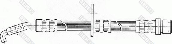 Girling 9004411 - Гальмівний шланг autozip.com.ua