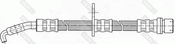 Girling 9004412 - Гальмівний шланг autozip.com.ua