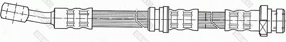 Girling 9004612 - Гальмівний шланг autozip.com.ua