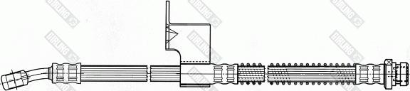 Girling 9004621 - Гальмівний шланг autozip.com.ua