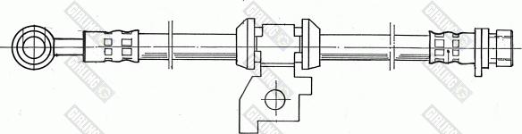 Girling 9004116 - Гальмівний шланг autozip.com.ua