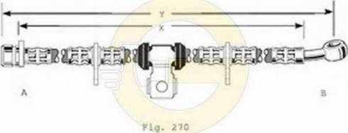 Girling 9004189 - Гальмівний шланг autozip.com.ua