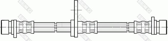 Girling 9004315 - Гальмівний шланг autozip.com.ua