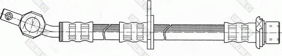 Girling 9004374 - Гальмівний шланг autozip.com.ua