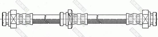 Girling 9001199 - Гальмівний шланг autozip.com.ua