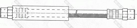 Girling 9001255 - Гальмівний шланг autozip.com.ua