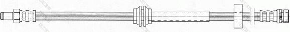 Girling 9002428 - Гальмівний шланг autozip.com.ua