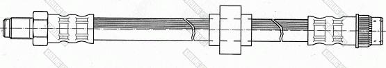 Girling 9002305 - Гальмівний шланг autozip.com.ua