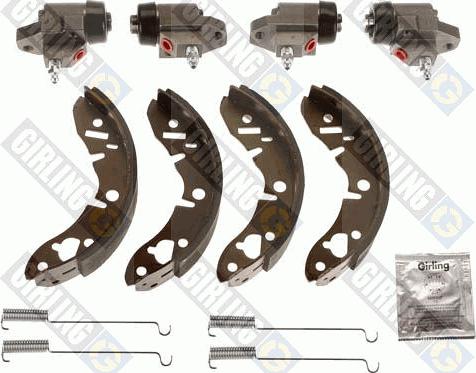 Girling 5218516 - Комплект гальм, барабанний механізм autozip.com.ua