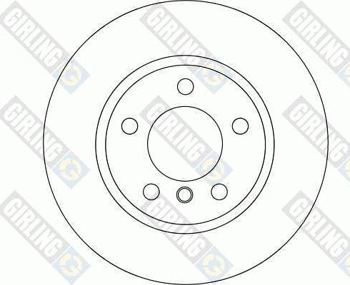 Girling 6044491 - Гальмівний диск autozip.com.ua
