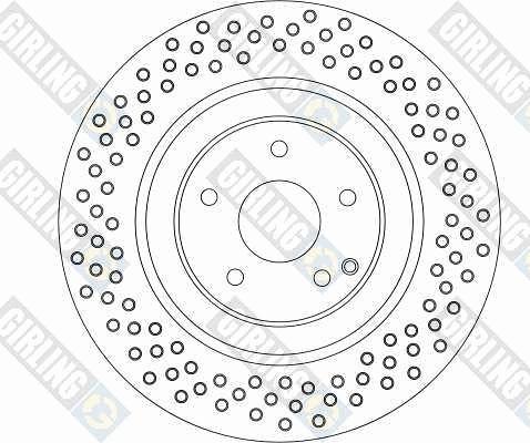 Girling 6043415 - Гальмівний диск autozip.com.ua