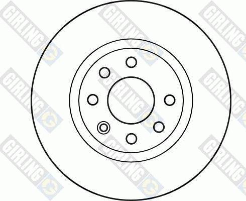 Girling 6043003 - Гальмівний диск autozip.com.ua
