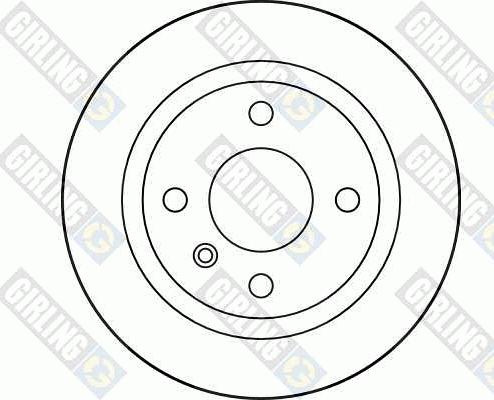 Girling 6043014 - Гальмівний диск autozip.com.ua