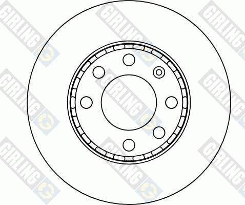 Girling 6042051 - Гальмівний диск autozip.com.ua