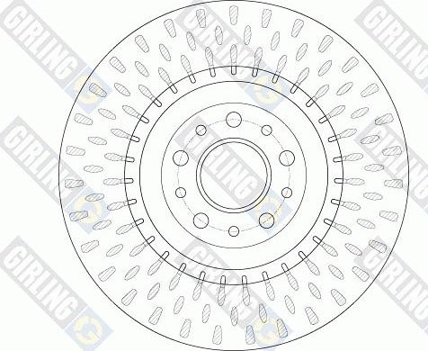 Girling 6064241 - Гальмівний диск autozip.com.ua