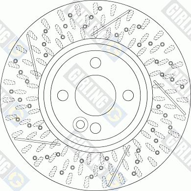 Girling 6064221 - Гальмівний диск autozip.com.ua