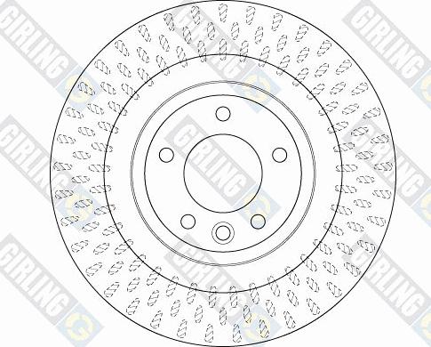 Girling 6065285 - Гальмівний диск autozip.com.ua