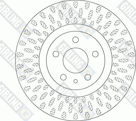 Girling 6065221 - Гальмівний диск autozip.com.ua