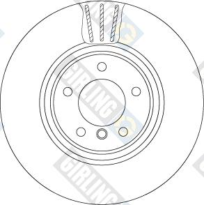 Wagner BD180266 - Гальмівний диск autozip.com.ua