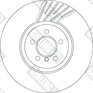 Remsa 61598.10 - Гальмівний диск autozip.com.ua