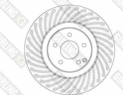 Girling 6066825 - Гальмівний диск autozip.com.ua