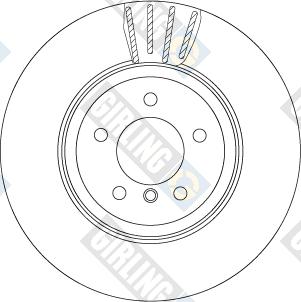 Girling 6066255 - Гальмівний диск autozip.com.ua