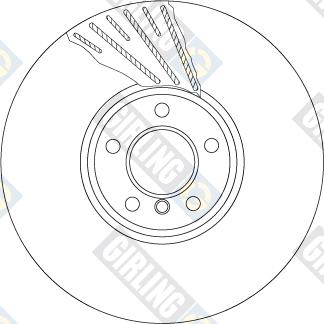 DJ Parts BD2946 - Гальмівний диск autozip.com.ua