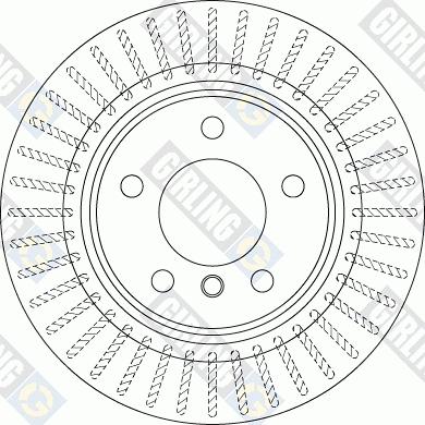 Girling 6063132 - Гальмівний диск autozip.com.ua