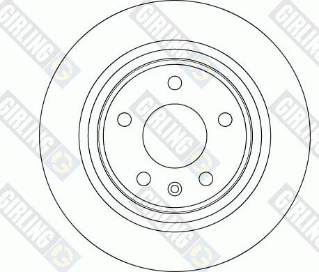 Girling 6063704 - Гальмівний диск autozip.com.ua