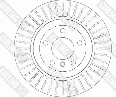 Girling 6062992 - Гальмівний диск autozip.com.ua