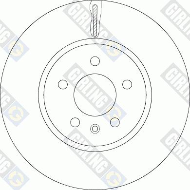 Girling 6062601 - Гальмівний диск autozip.com.ua