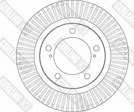 Girling 6062395 - Гальмівний диск autozip.com.ua