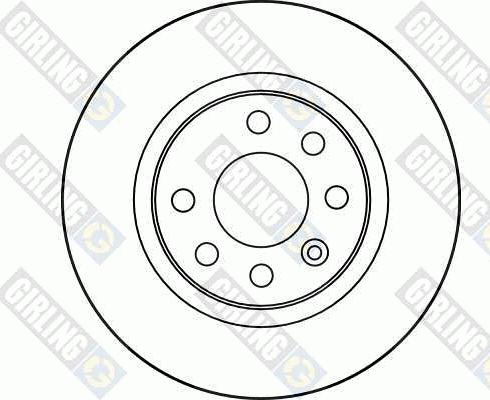 Girling 6027481 - Гальмівний диск autozip.com.ua