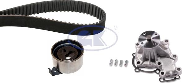 GK K987131A - Водяний насос + комплект зубчатого ременя autozip.com.ua