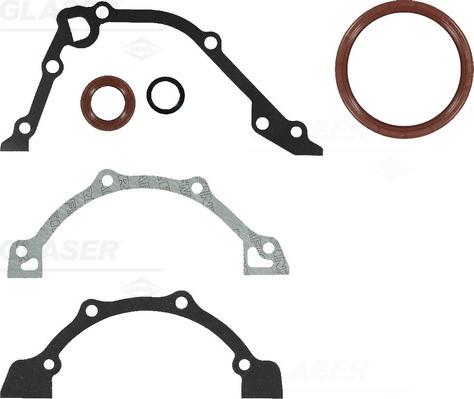 Glaser B36891-00 - Комплект прокладок, блок-картер двигуна autozip.com.ua