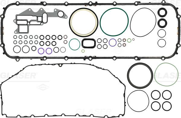 Glaser B38766-00 - Комплект прокладок, блок-картер двигуна autozip.com.ua