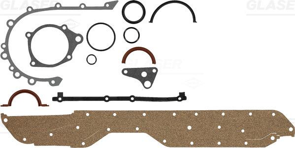 Glaser B32199-00 - Комплект прокладок, блок-картер двигуна autozip.com.ua