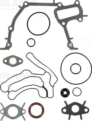 Glaser B37067-00 - Комплект прокладок, блок-картер двигуна autozip.com.ua