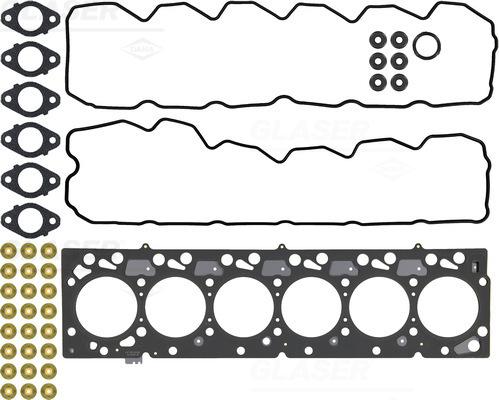 Glaser D90324-00 - Комплект прокладок, головка циліндра autozip.com.ua