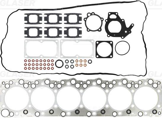 Glaser D90321-00 - Комплект прокладок, головка циліндра autozip.com.ua