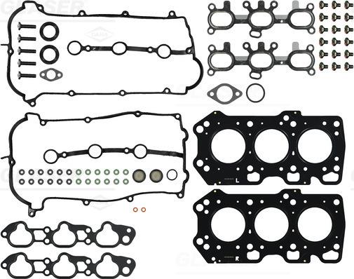 Glaser D40068-00 - Комплект прокладок, головка циліндра autozip.com.ua